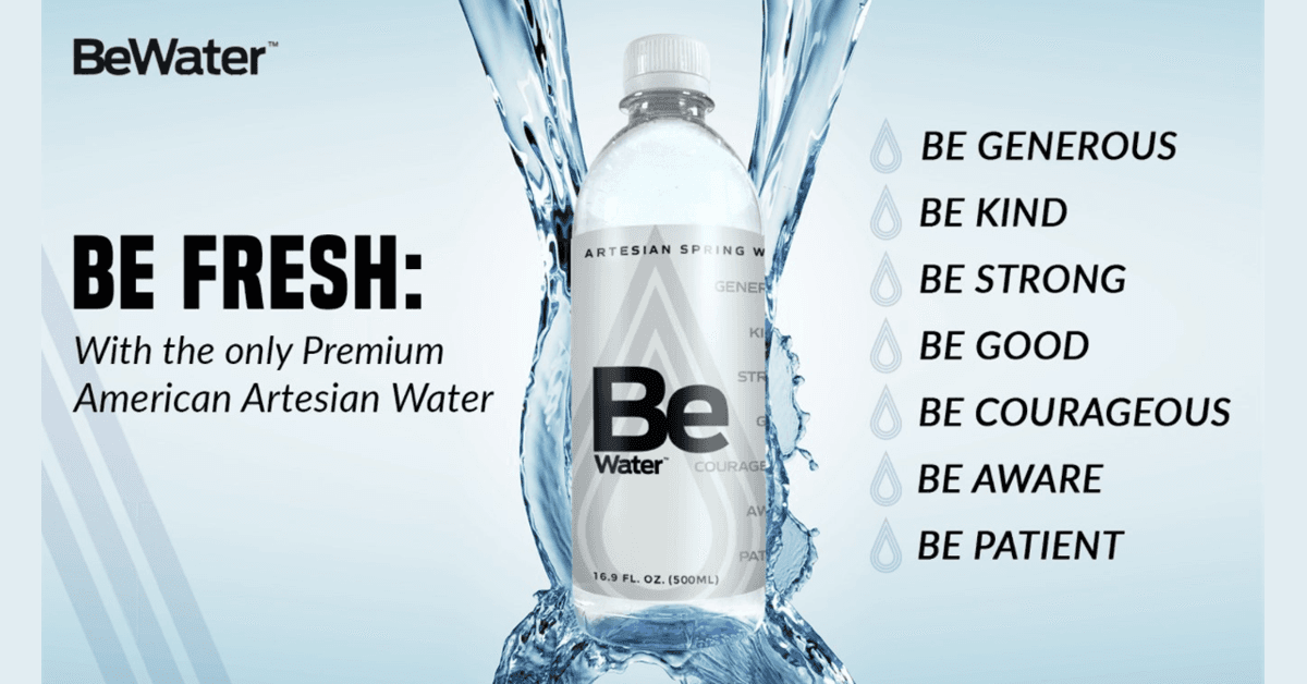 Be Water to Be Featured in Celebrity 'Everyone Wins' Nominee Gift Bags