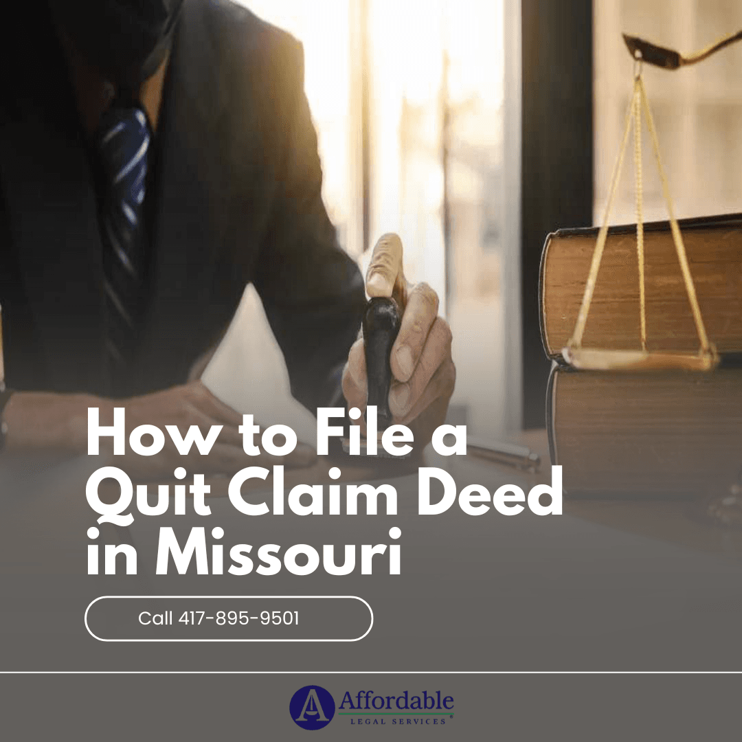 Affordable Legal Services, LLC Launches Streamlined Quit Claim Deed Filing Service for Missouri Residents