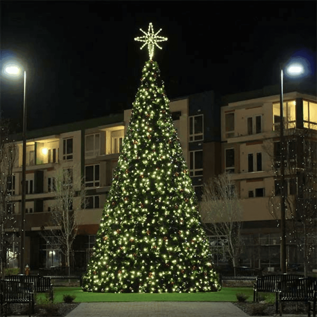 Creative Displays Unveils New Line of LED Tower Christmas Trees for Municipal and Commercial Installations