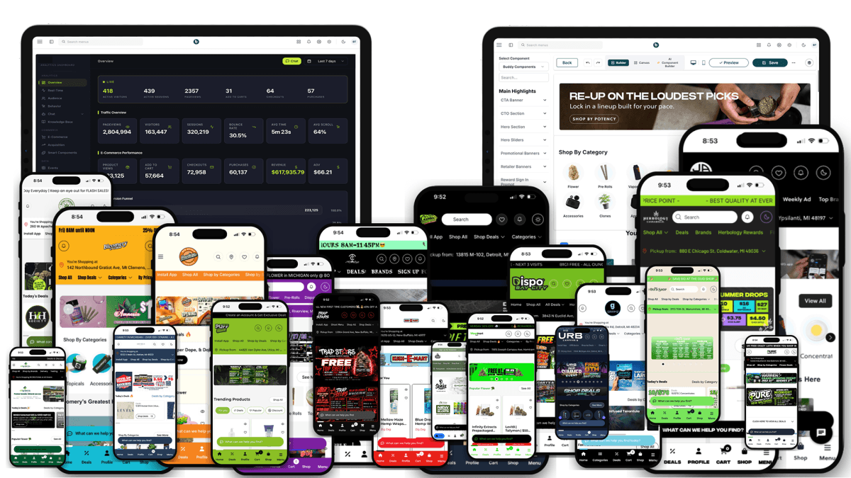 Buddy Launches Native Flowhub Ecommerce Integration for SEO-Friendly Dispensary Websites