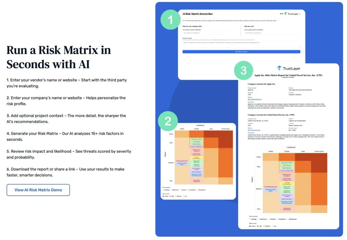 TrustLayer Launches Government Sector Compliance Platform to Address Manual Vendor Verification Risks