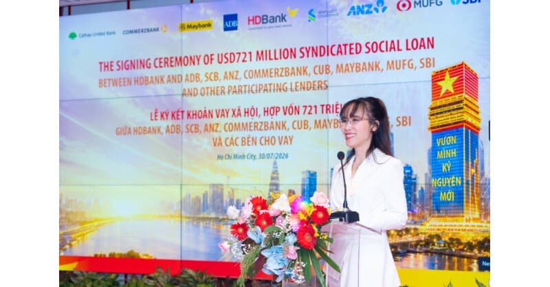HDBank Secures Record $721 Million Social Loan, Signaling Vietnam's Sustainable Finance Growth