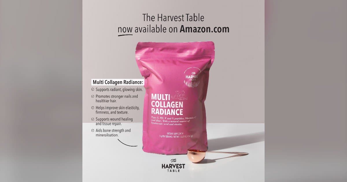 The Harvest Table Launches Multi Collagen Radiance on Amazon, Expanding Clean-Label Nutrition Access in U.S.