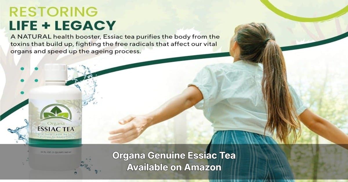 ORGANA Essiac Tea Receives Strong Amazon Reviews, Highlighting Quality and Traditional Herbal Formulation
