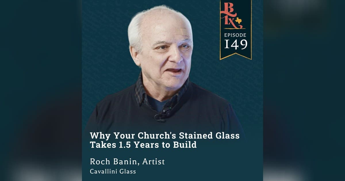 The Art of Patience: Inside the 18-Month Build of a Cavallini Stained Glass Window