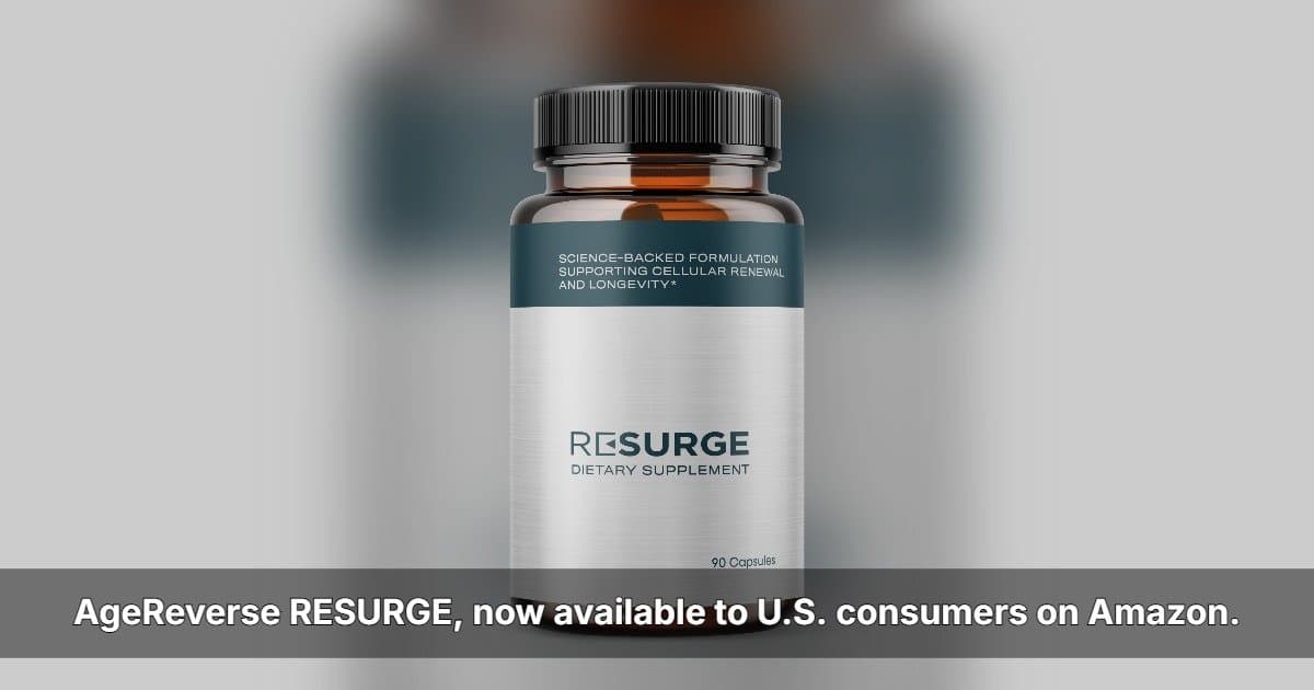 AgeReverse Showcases RESURGE at ECRM Session as U.S. Expansion Accelerates