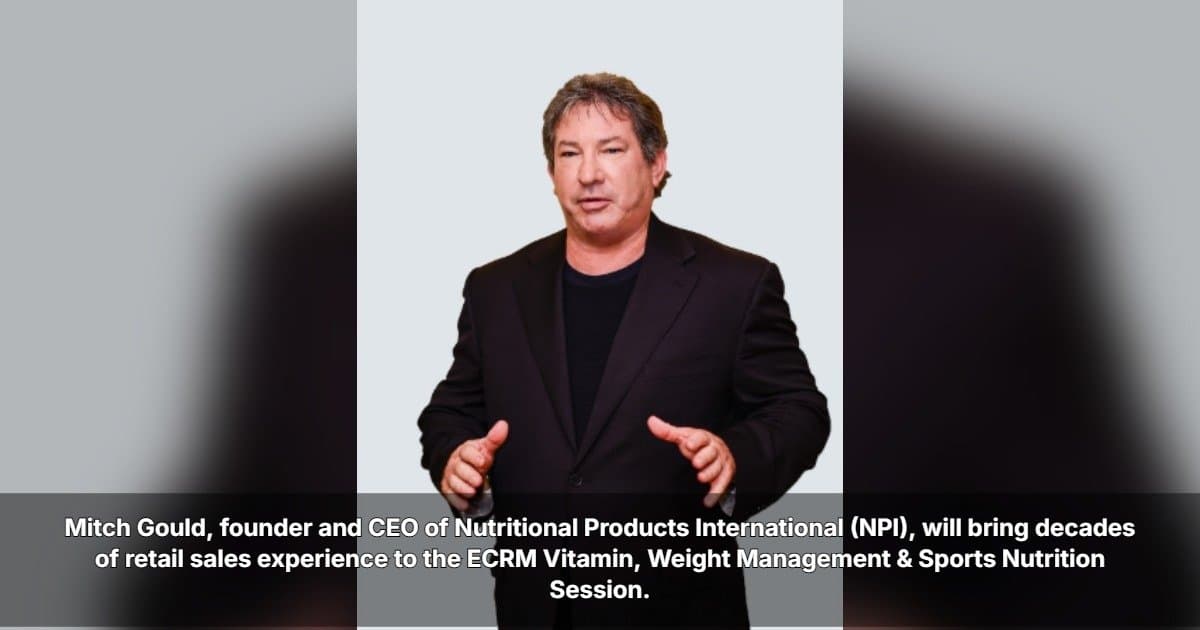 Mitch Gould to Share Retail Expertise at ECRM Vitamin, Weight Management & Sports Nutrition Session