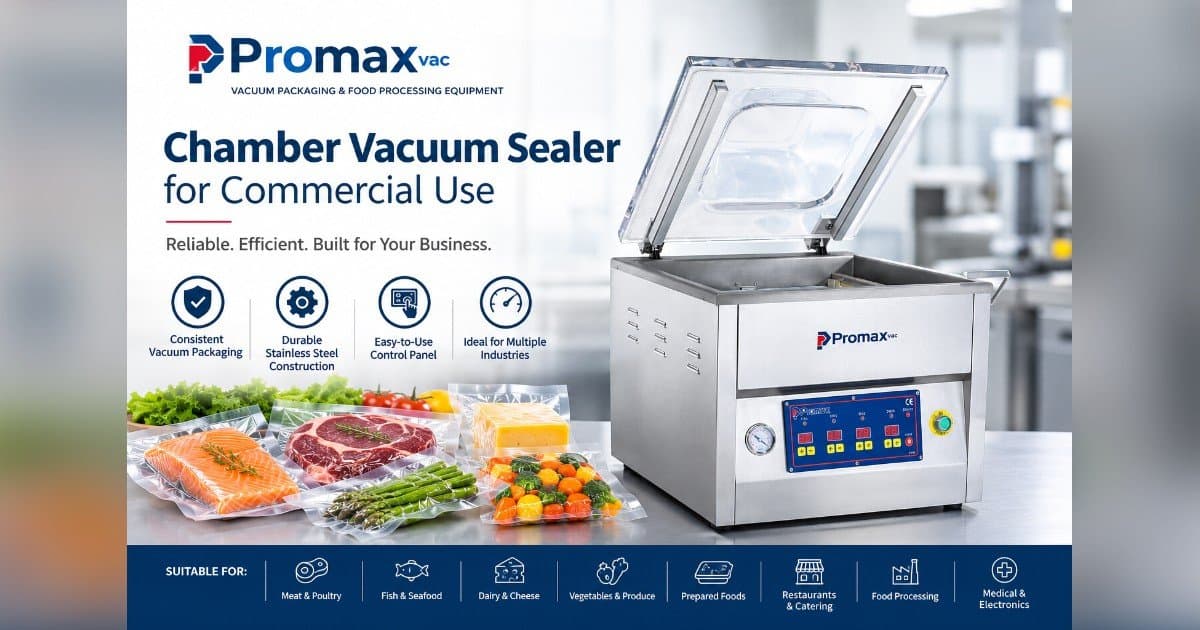 Chamber Vacuum Sealer Selection Factors for Commercial Packaging Operations