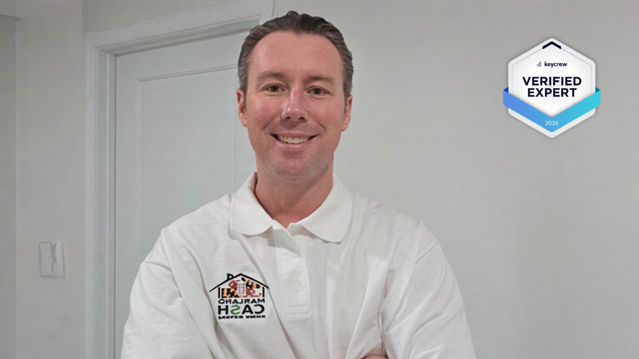 Justin Mitchell Named KeyCrew Verified Expert in Maryland Residential Real Estate