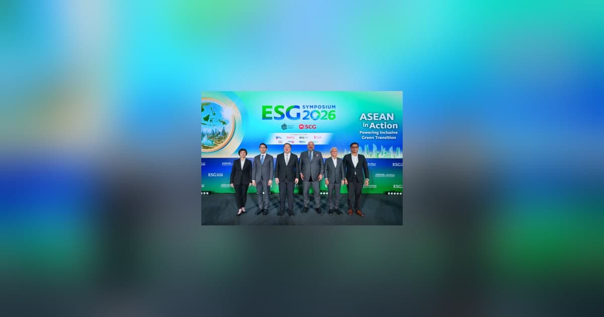ESG Symposium 2026 Moves ASEAN from Proposals to Real Action on Energy Transition, Just Transition, and Climate Adaptation