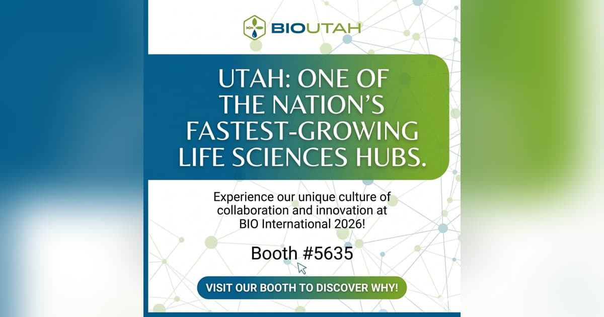 Utah Life Sciences Industry Showcases Growth at BIO International Convention