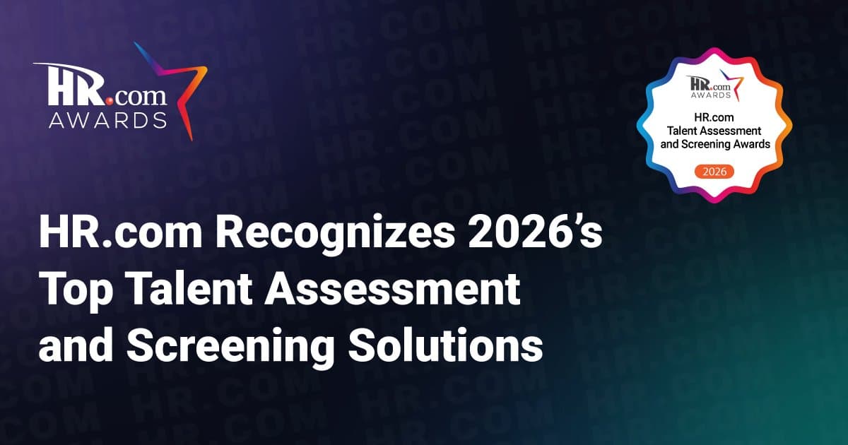 HR.com Names 2026 Best Talent Assessment and Screening Award Winners