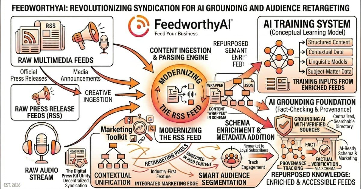 FeedworthyAI Launches to Modernize RSS Feeds for AI Era