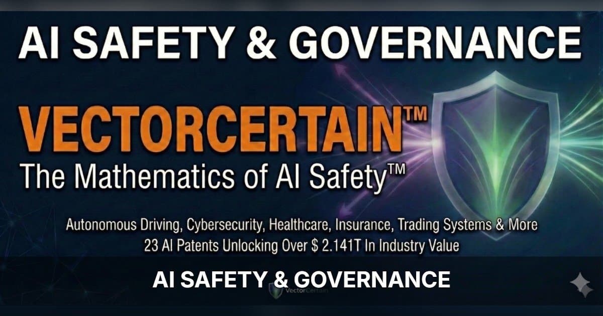 VectorCertain Validates 100% Detection of Autonomous Multi-Step AI Exploits, Addressing Emergency Regulator Concerns