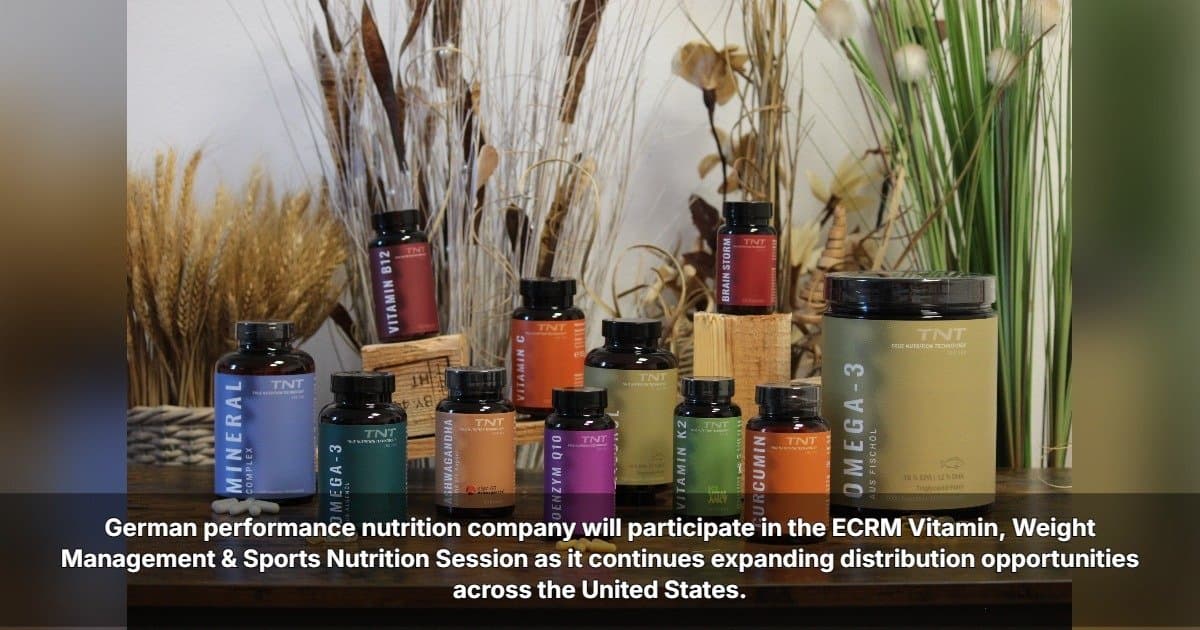 TNT Brings German Sports Nutrition Innovation to U.S. Retailers at ECRM Session