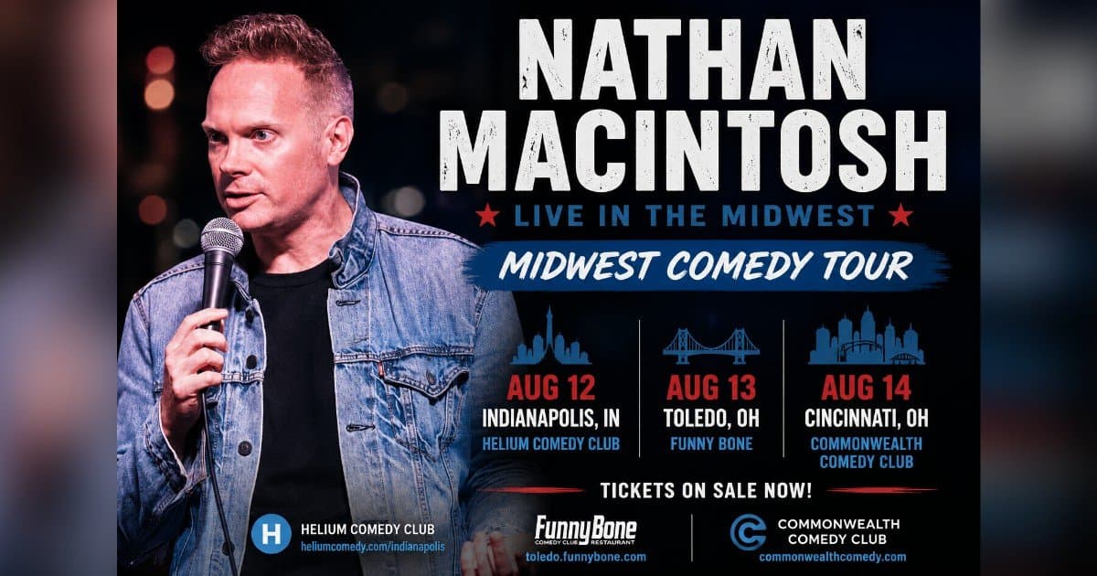 Nathan Macintosh Takes His Sharp Observational Comedy on a Three-City Midwest Tour